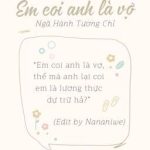 [Đam Mỹ/Hoàn] Em Coi Anh Là Vợ – Ngã Hành Tương Chỉ