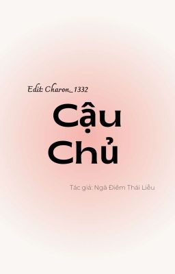 [ Done – Đam Mỹ/ Thô Tục ] Cậu Chủ. Poster